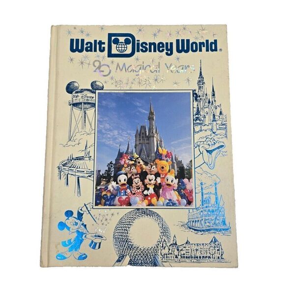 Walt Disney World 20 Magical Years Vintage 1991 Souvenir Collector's Book - Picture 1 of 7